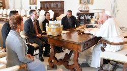 Este encuentro con el Santo Padre se produjo en el marco de una gira que realizarán los representantes de la REPAM por Roma, París y Bruselas entre el 25 de septiembre y el 7 de octubre.