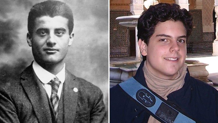 Pier Giorgio Frassati et Carlo Acutis. 