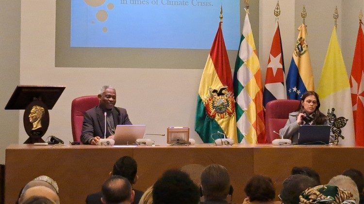 The embassies of Bolivia, Cuba, and Venezuela to the Holy See, entitled, “Addressing the Problems of the Environmental Crisis in Light of Laudato si' and Laudate Deum, Experiences in Latin America.”