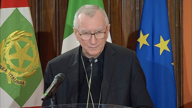 L'intervento del cardinale segretario di Stato, Pietro Parolin